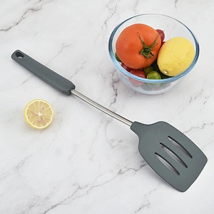 Kitchen Tool Silicone Wide Slotted Turner Wholesale